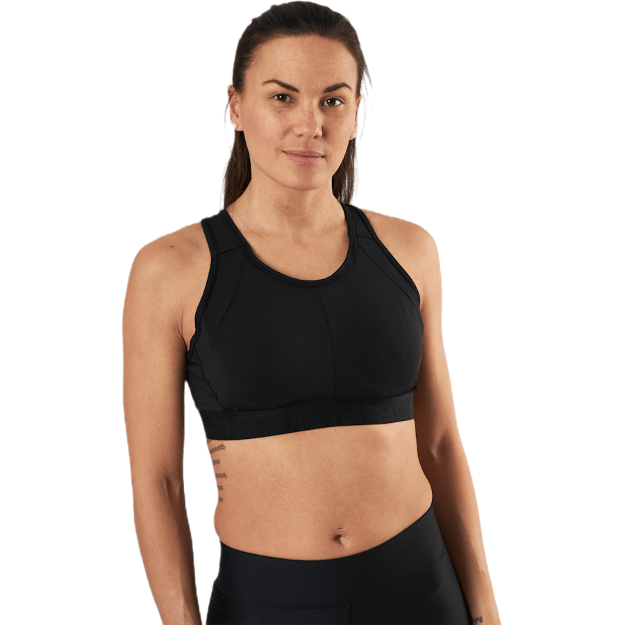 Max Support Bra Black
