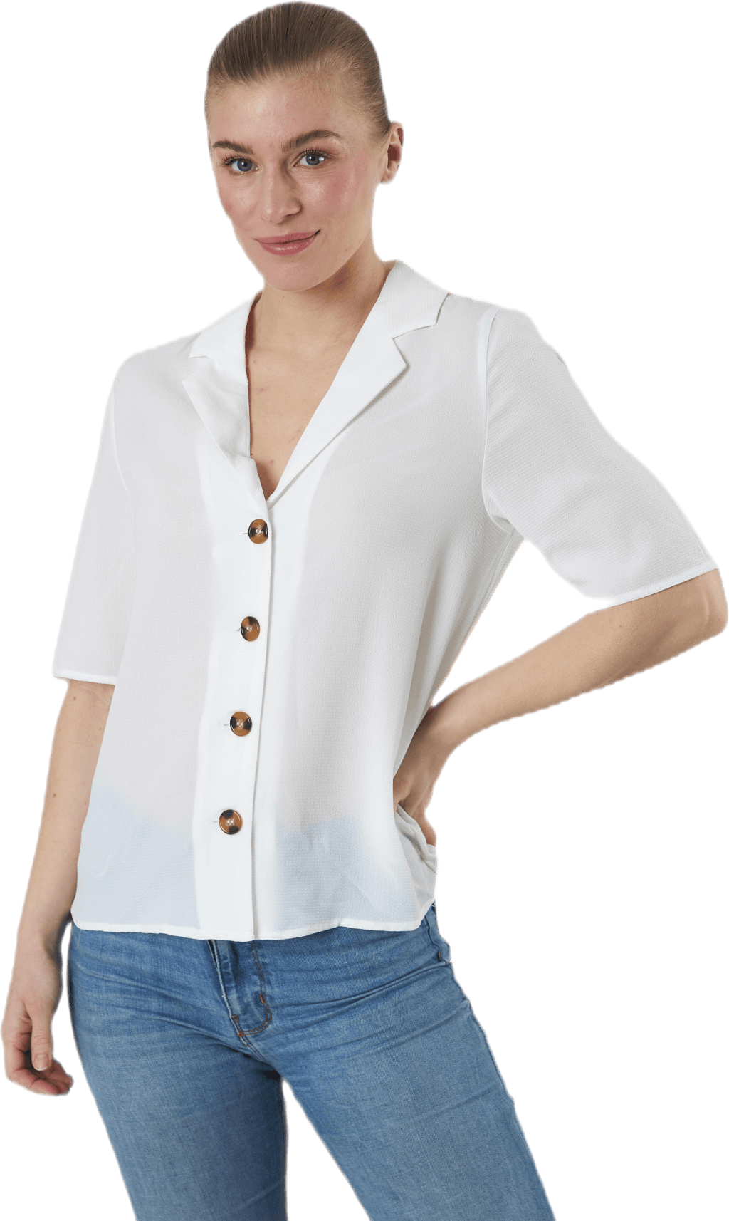 Winner Button Shirt Black