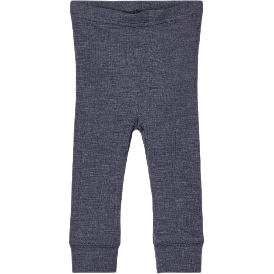 Wang Wool Needle Longjohn Blue