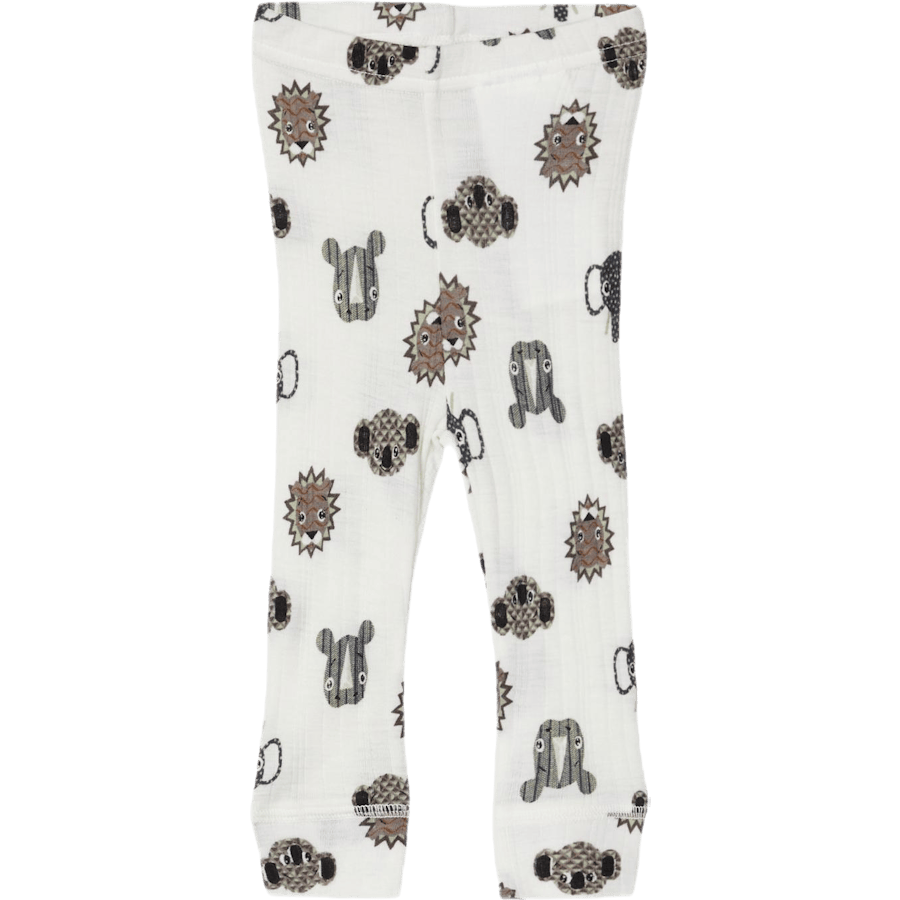 Wang Wool Needle Longjohn White