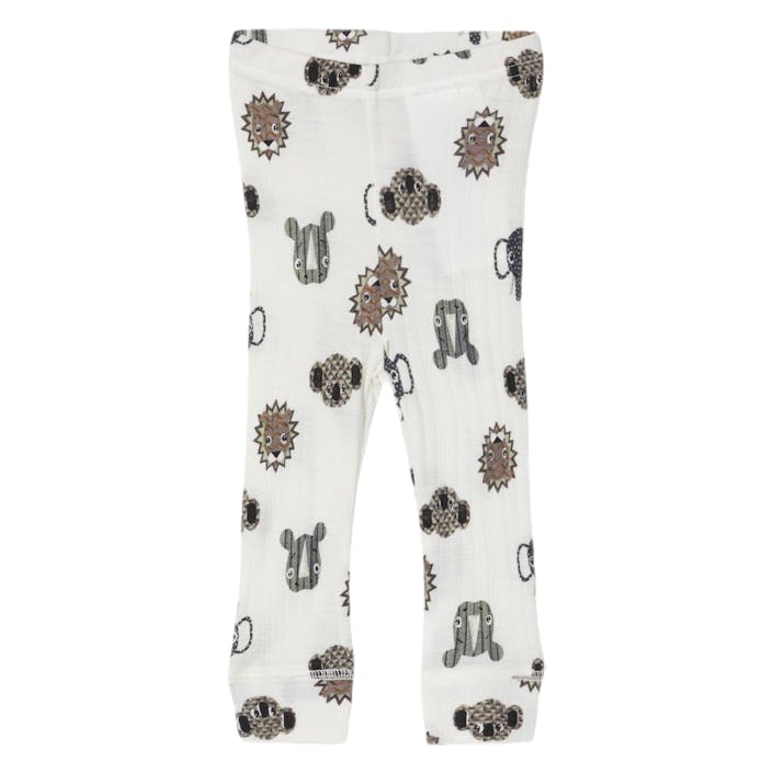 Wang Wool Needle Longjohn White, Unisex, Apparels, base layers, White, 62