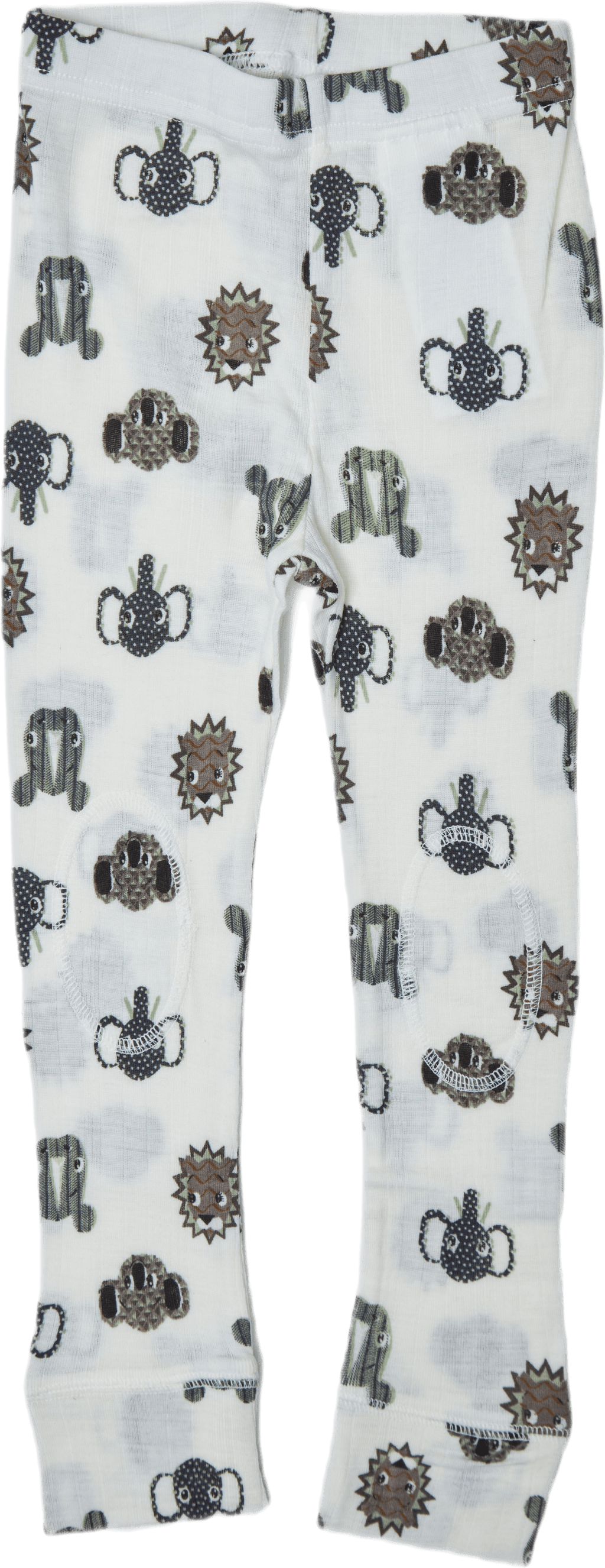 Wang Wool Needle Longjohn White, Unisex, Apparels, base layers, White, 92