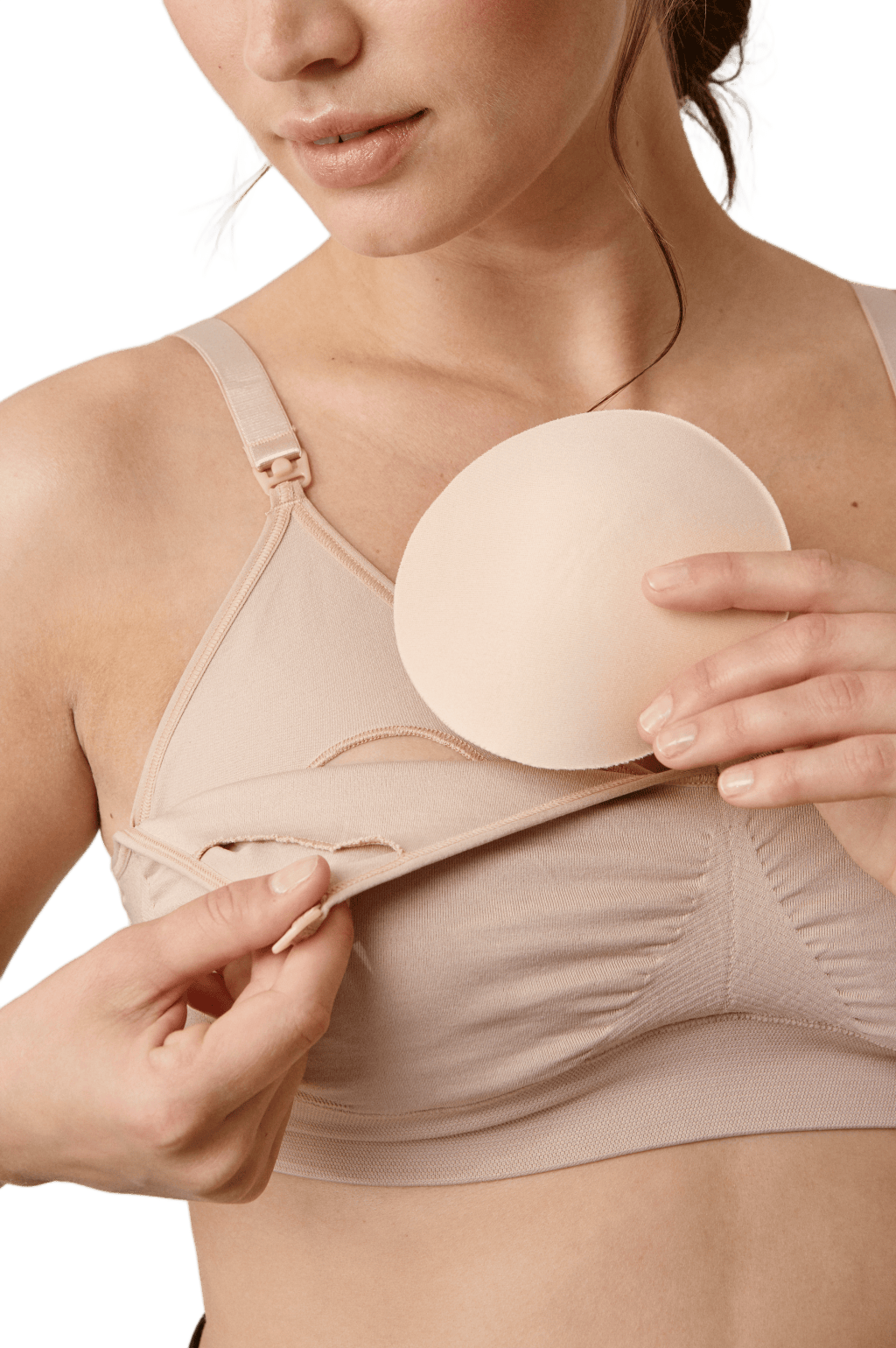 Fast Food T-shirt bra Beige - Bild 4