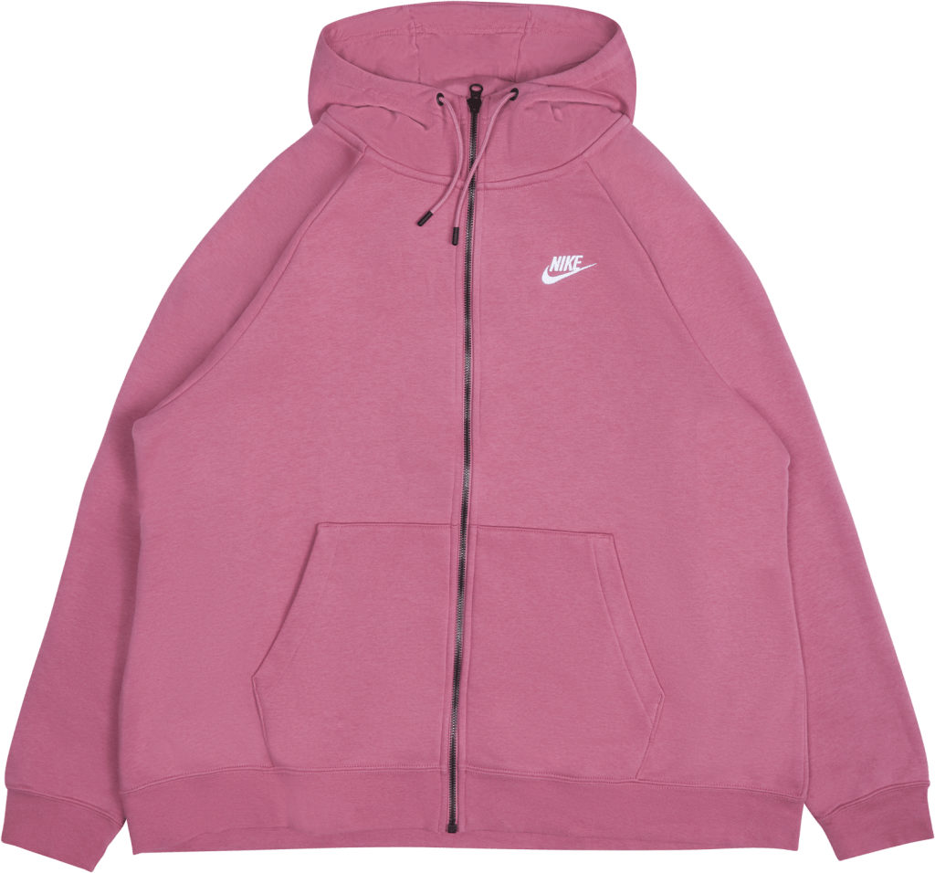 Essential Zip Hoodie Plus White, Female, Ropa, Camisas, Blanco, XL