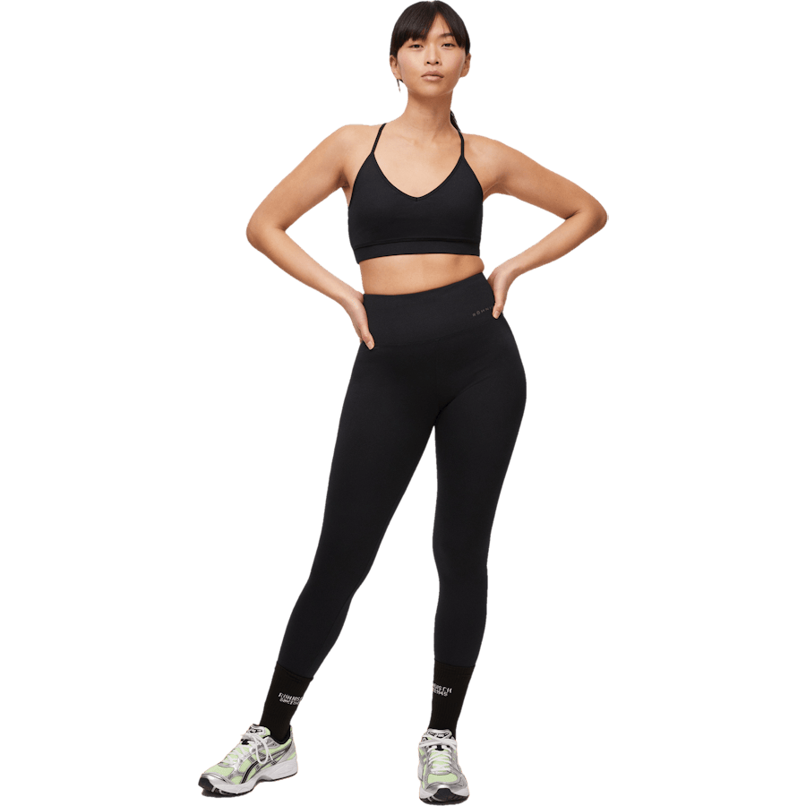 Kay High Waist Tights Black