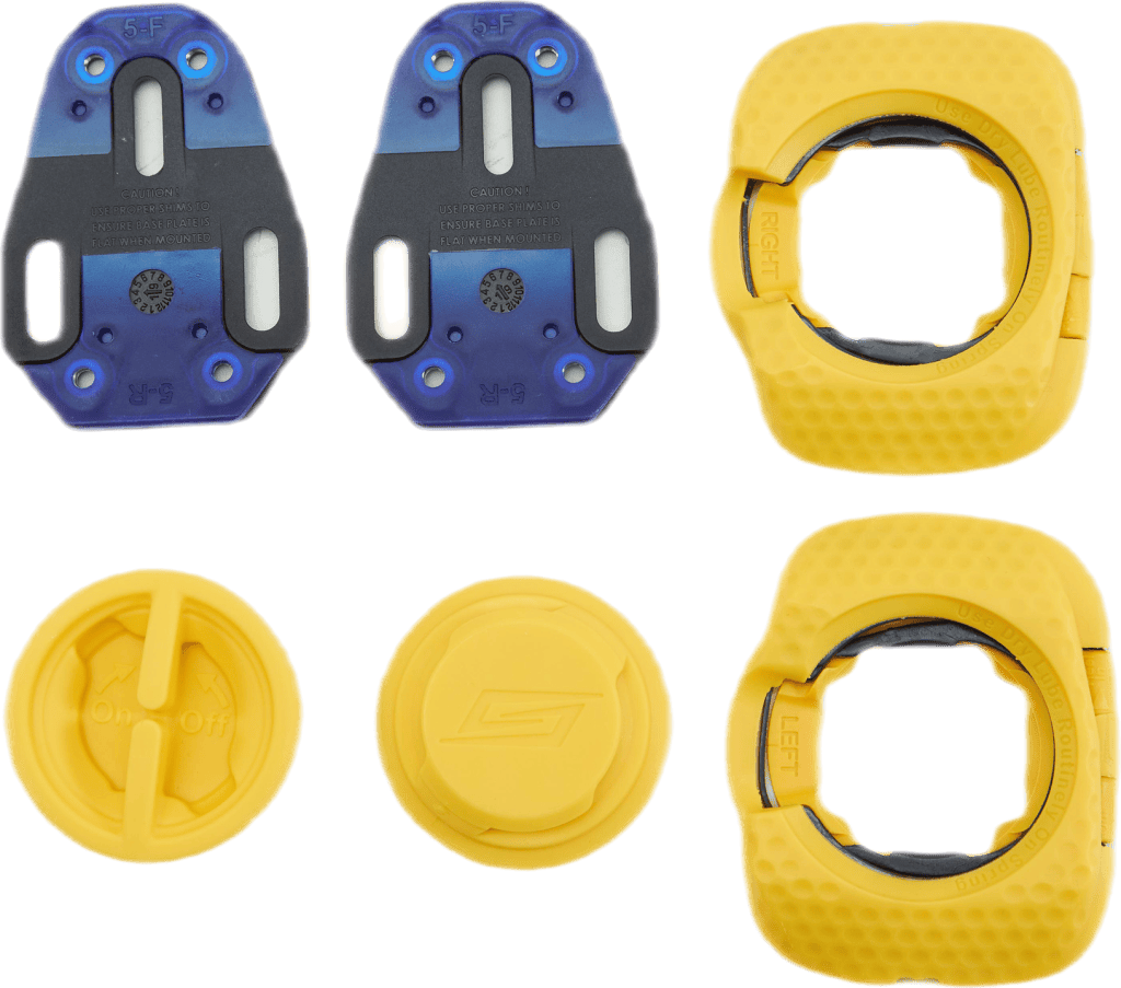 Speedplay Zero Aero Wlkbl Clt Set Yellow, Unisex, Utrustning, Träningsutrustning, Cykling, Gul, ONESIZE