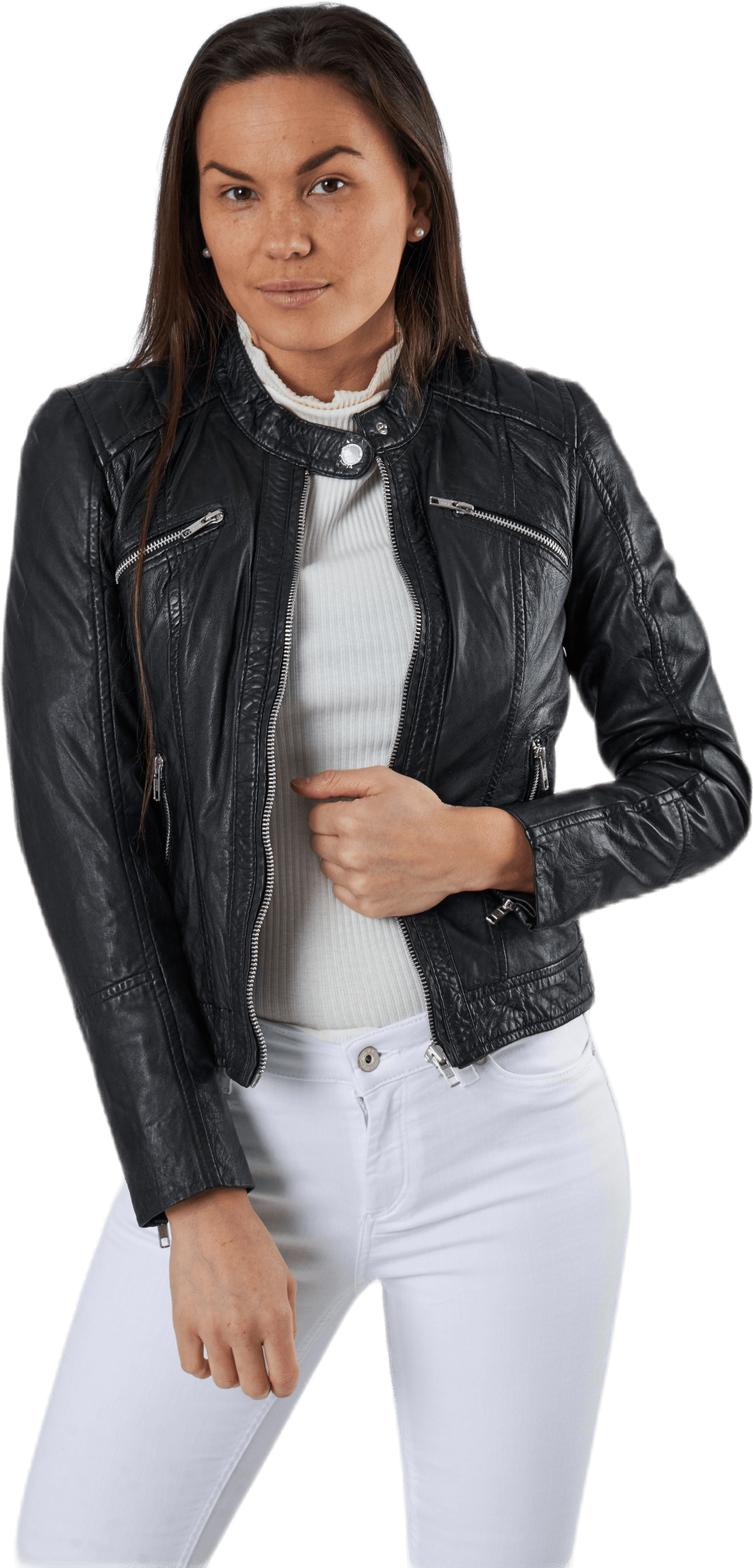 Vision Black, Female, Apparels, jackets, Black, 38