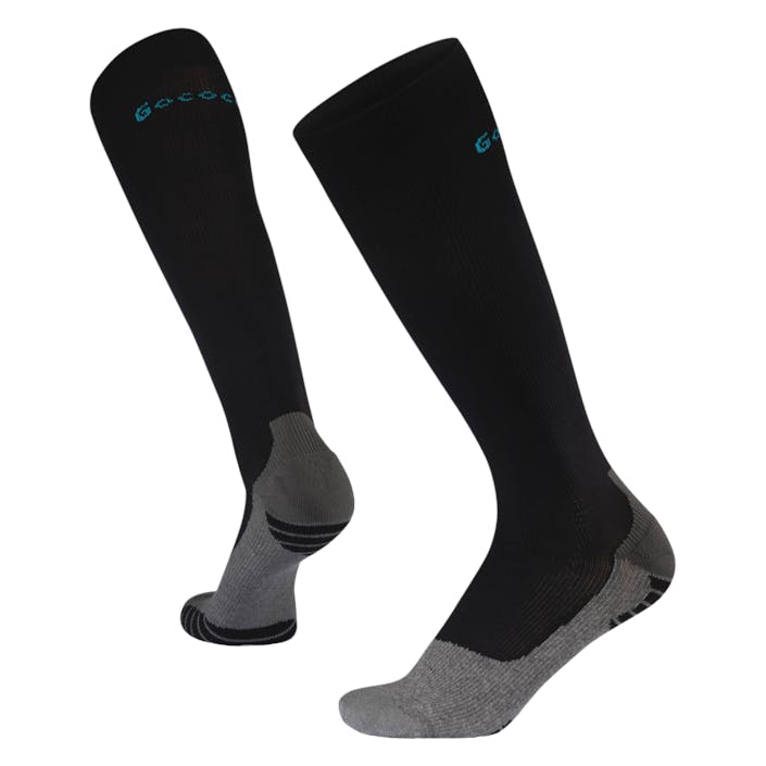 Compression Black, Unisex, Apparels, Socks, Running, Black, 46-50