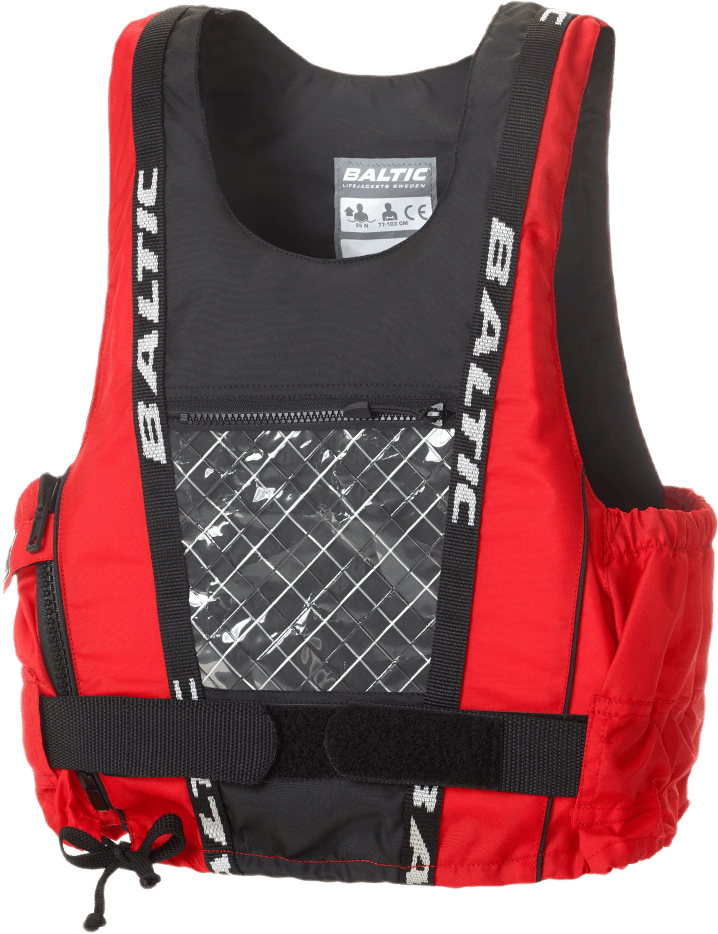 Dinghy Pro Black/Red, Unisex, varusteet, pelastusliivit, Purjehdus, Musta/Punainen, 70-80 kg