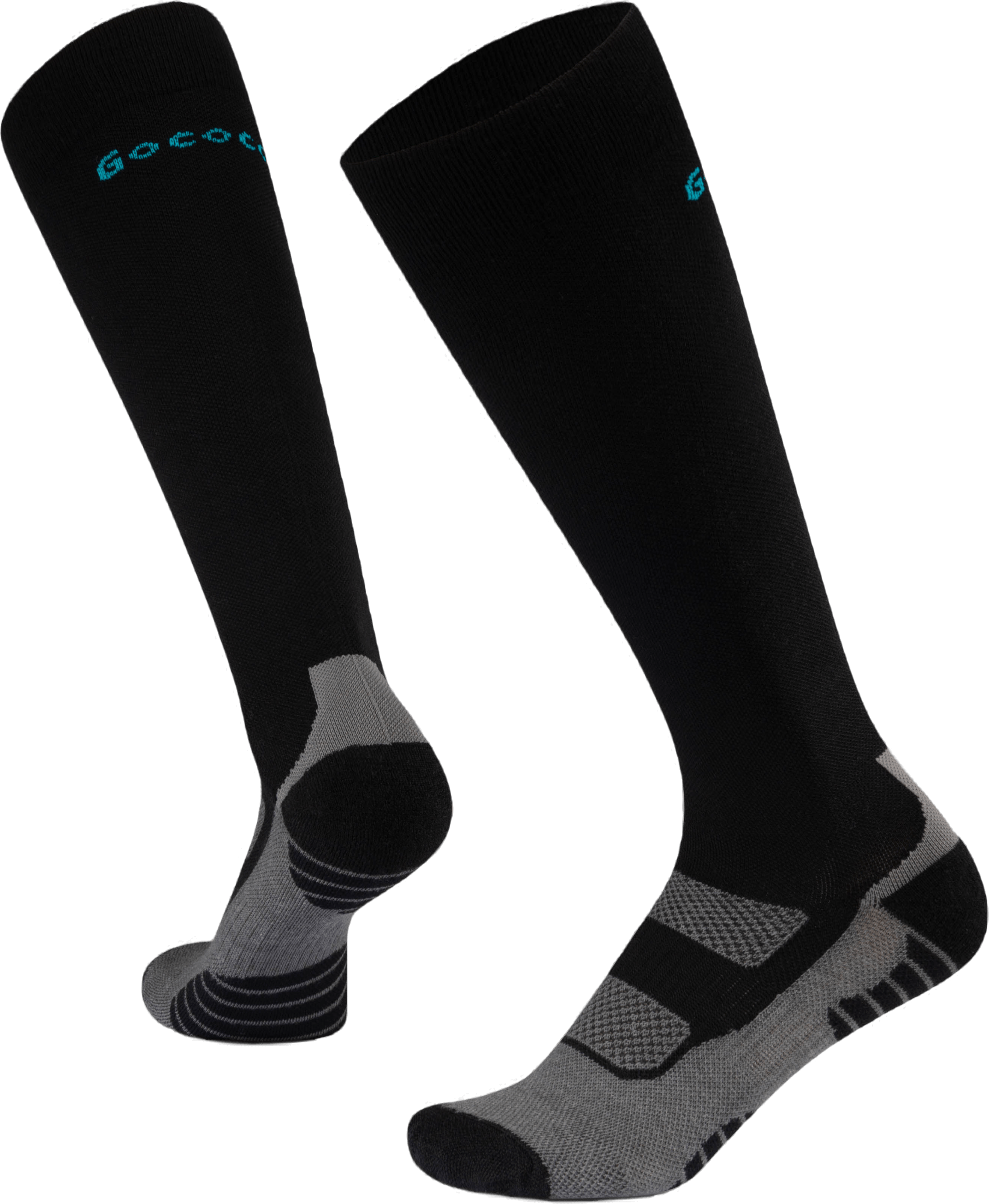 Compression Wool Black, Unisex, Apparels, Socks, Running, Black, 40-45