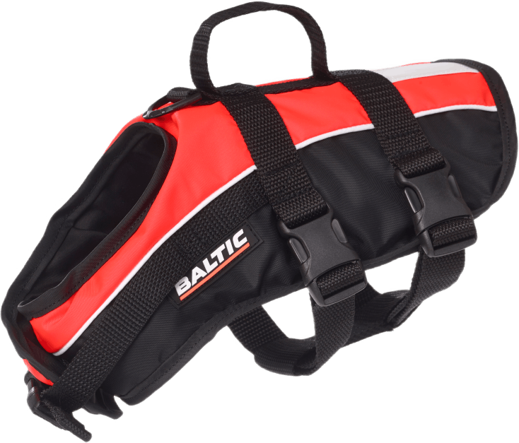 Hundväst Mascot Red/Black, Unisex, varusteet, pelastusliivit, Purjehdus, Punainen/Musta, 0-3 kg