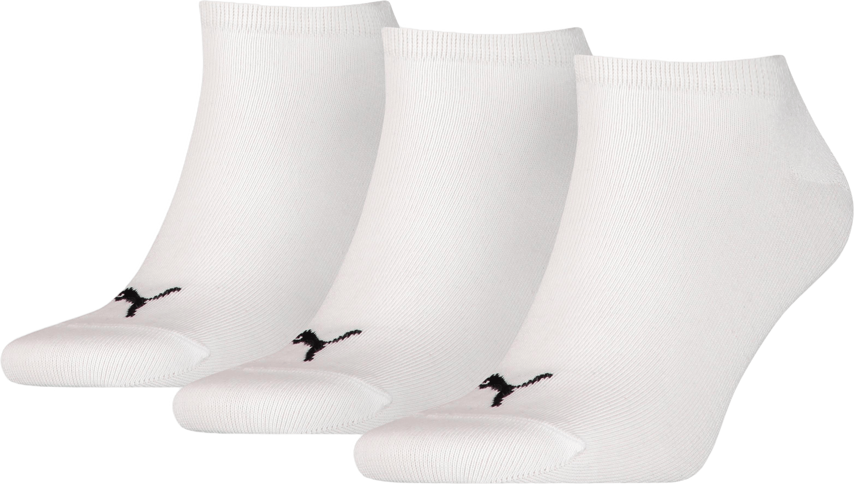 Invisible Sneaker 3-Pack White