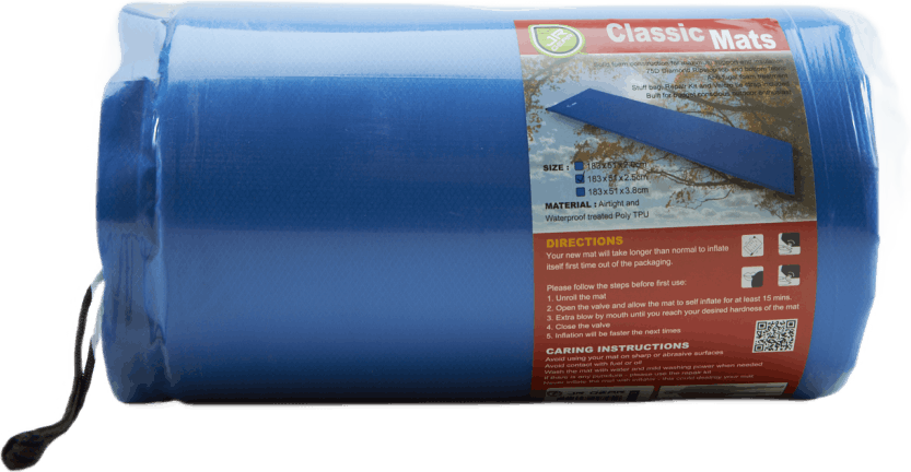 Classic Mat Blue, Unisex, Equipamento, Equipamento de caminhada, Azul, ONESIZE