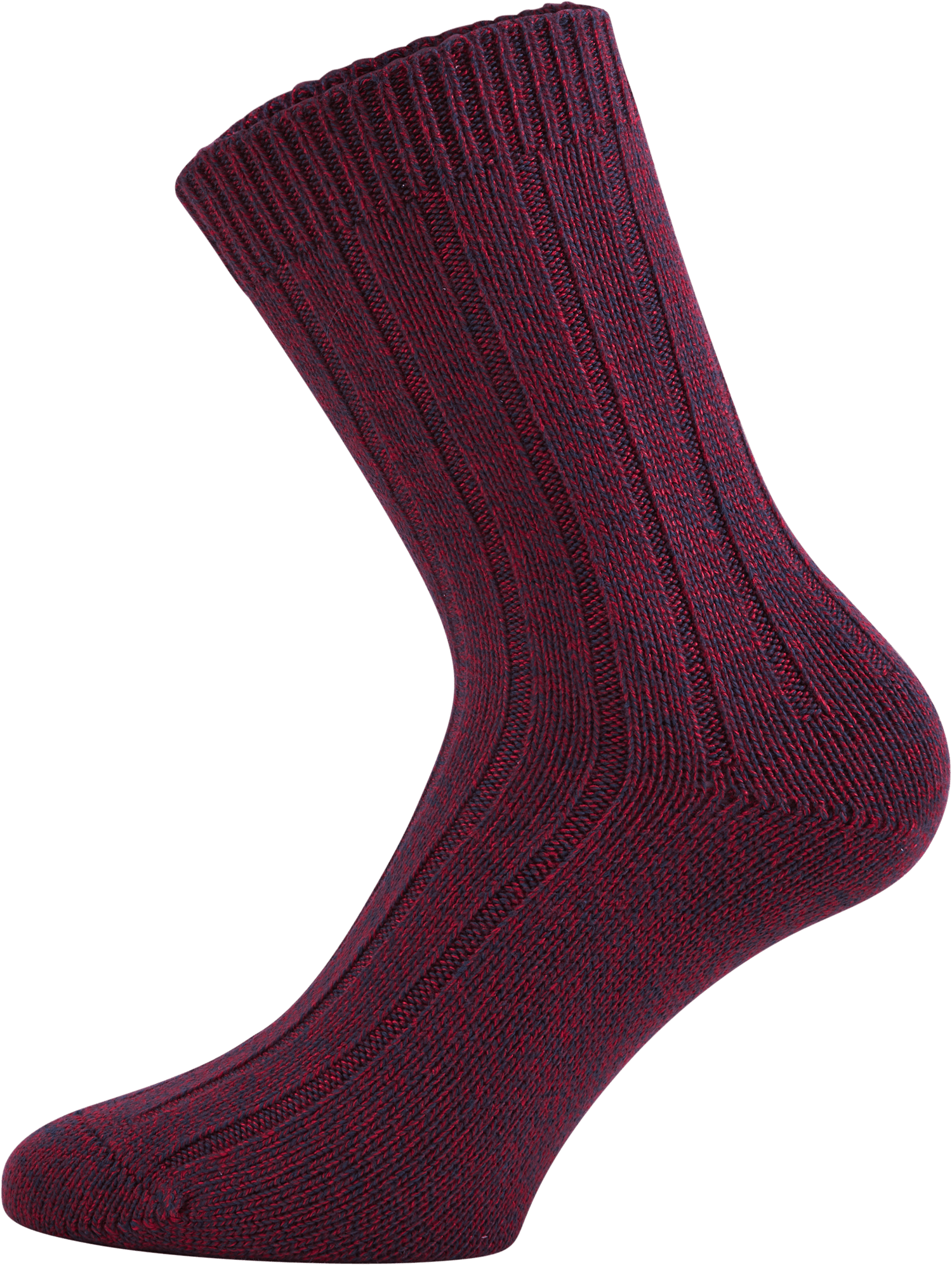 Womens Bamboo Blended Walking Socks - Suzy Red, Unisex, Kläder, Strumpor, Röd, 35-38
