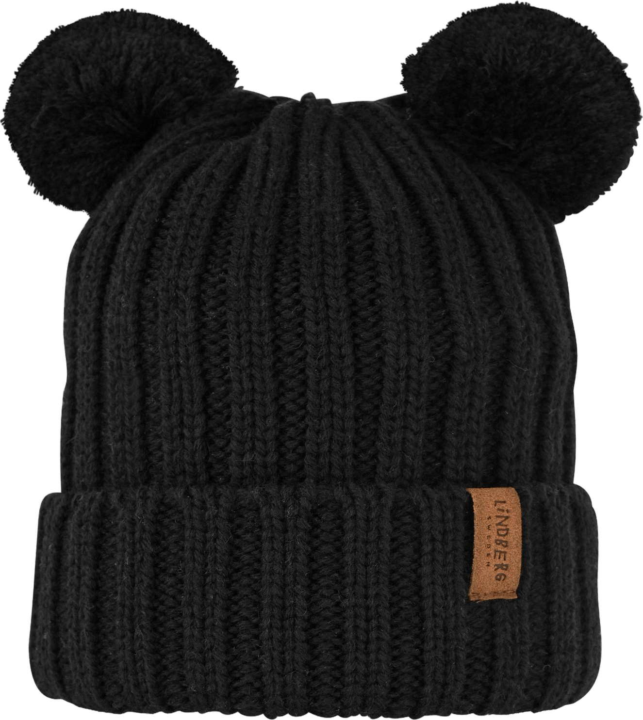 Roxtuna Pompom Hat Black