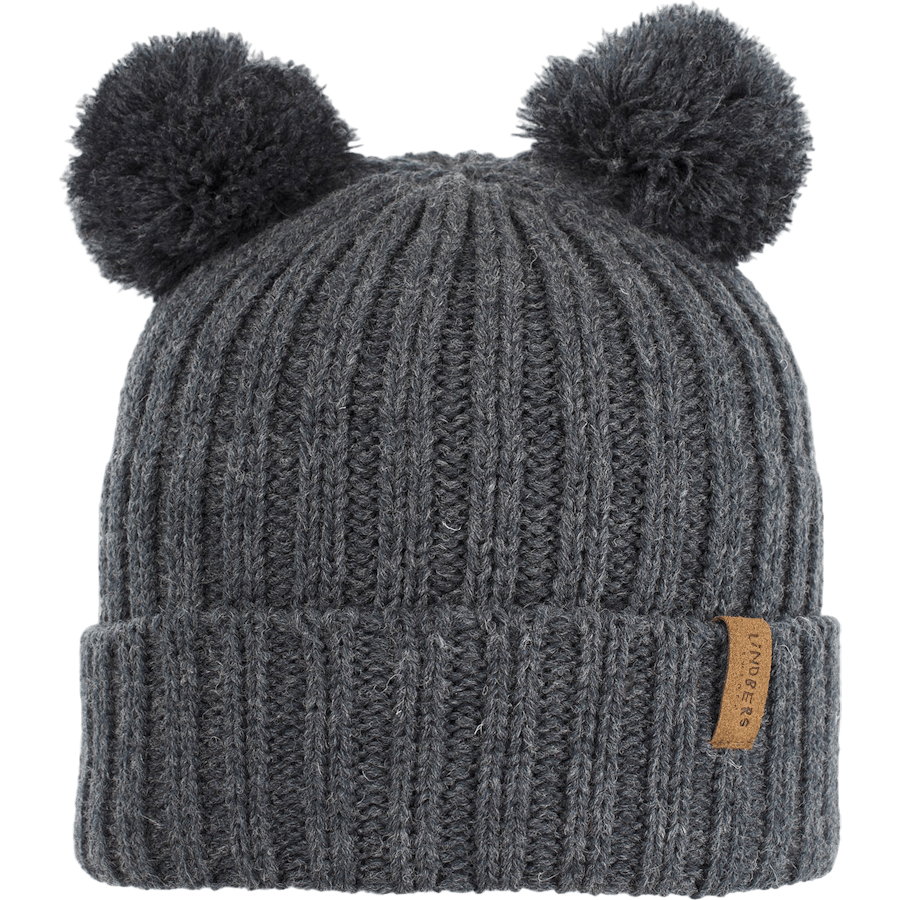 Roxtuna Pompom Hat Grey
