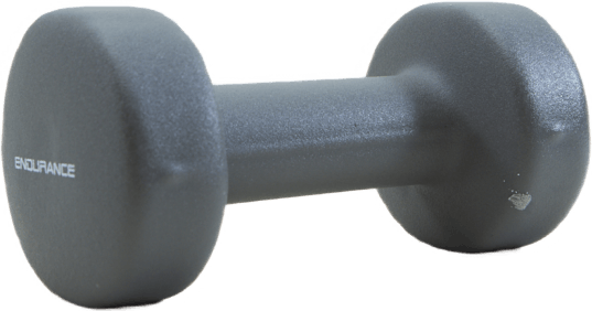 Dumbbell 4 KG Grey, Unisex, Utrustning, Träningsutrustning, Träning, Grå, ONESIZE