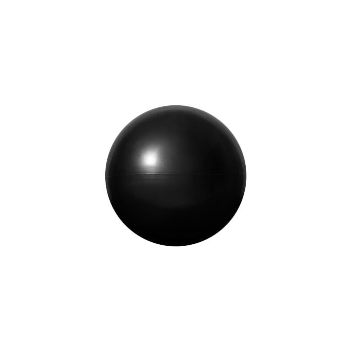Exercise ball 18cm, 1kg Black, Unisex, Equipment, Training equipment, Workout, Black, ONESIZE