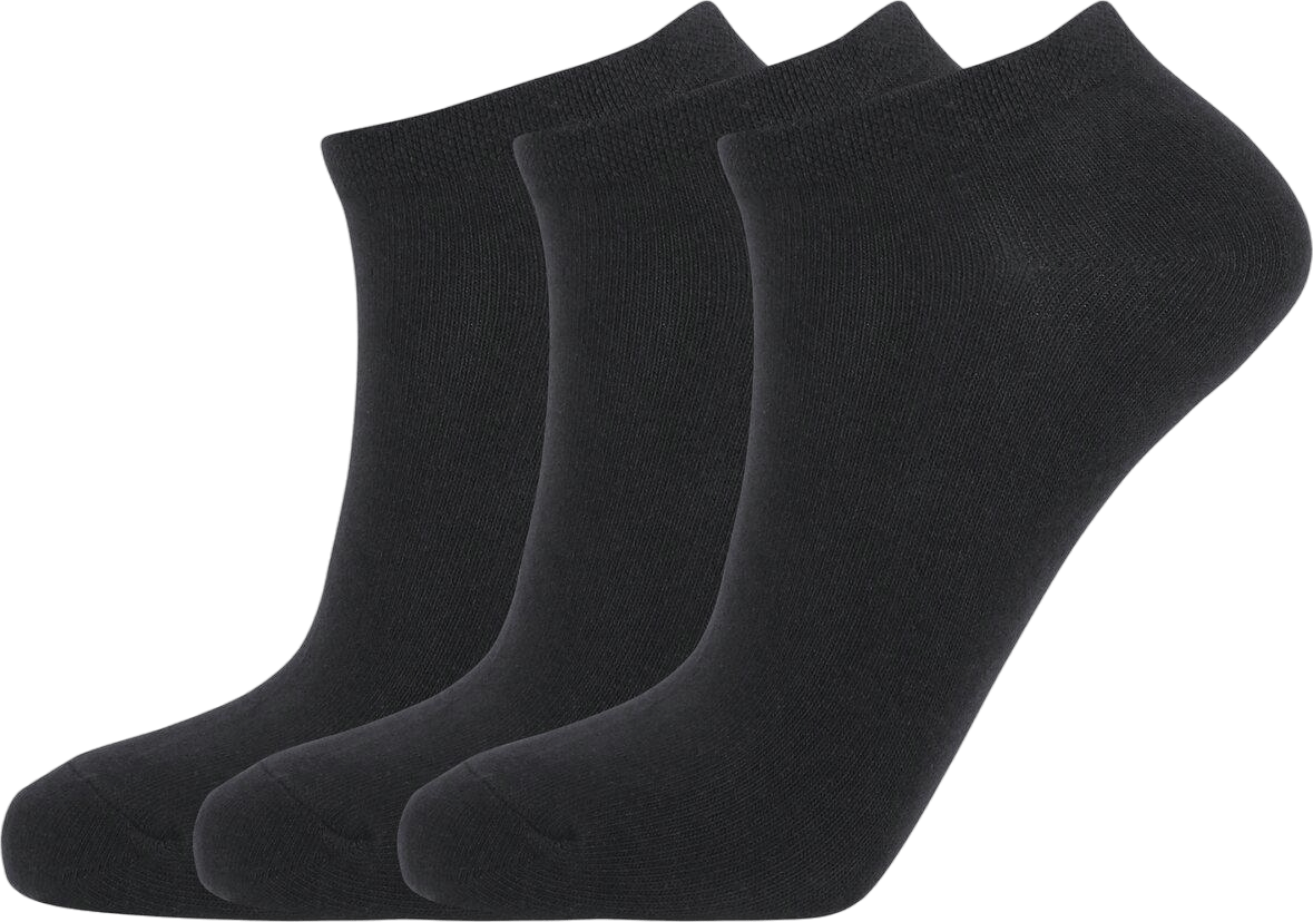 Mallorca 3-Pack Socks Low Cut Black