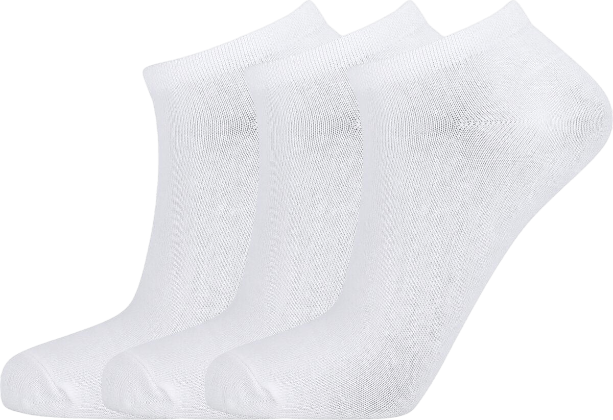 Mallorca 3-Pack Socks Low Cut White