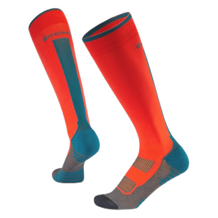 Compression Superior Red, Unisex, Apparels, Socks, Running, Red, S