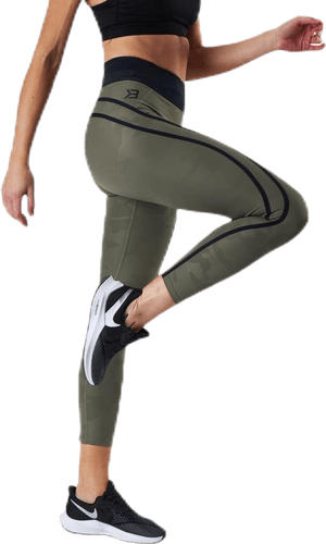 Camo High Tights Patterned/Green - Bild 4