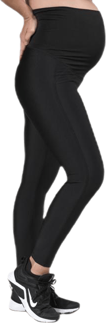 Control Mama Tights 7/8 Black, Female, Apparels, maternity, Workout, Black, XS