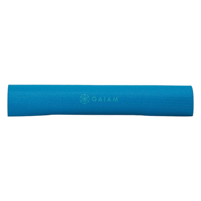 4mm Yoga Mat Jade Mandala Blue, Unisex, Equipment, Training equipment, Yoga, Blue, ONESIZE