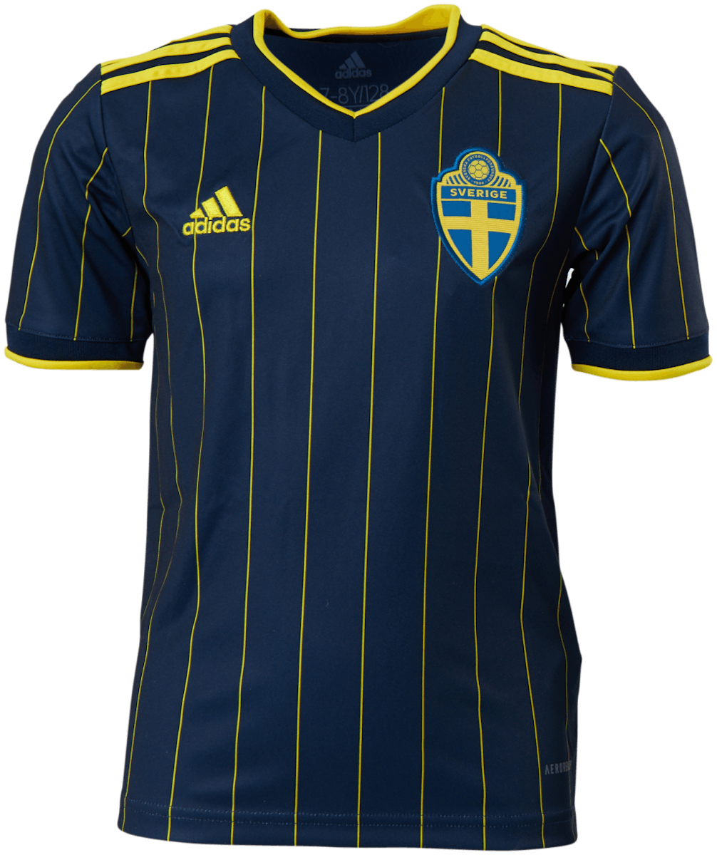 20/21 Sweden Away Jersey Youth Night Indigo / Yellow