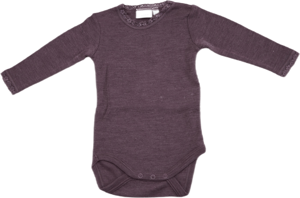 Wang Wool Needle Ls Body Grey, Unisex, Apparels, base layers, Grey, 56