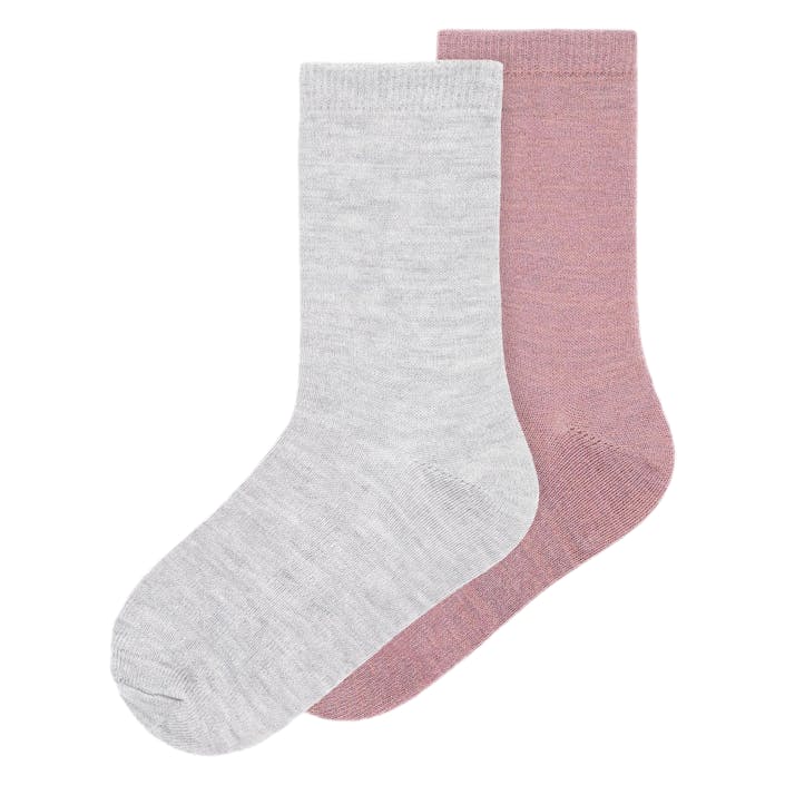 Wakta Wool/Vis 2P Sock Red, Unisex, Kläder, Strumpor, Röd, 34-36