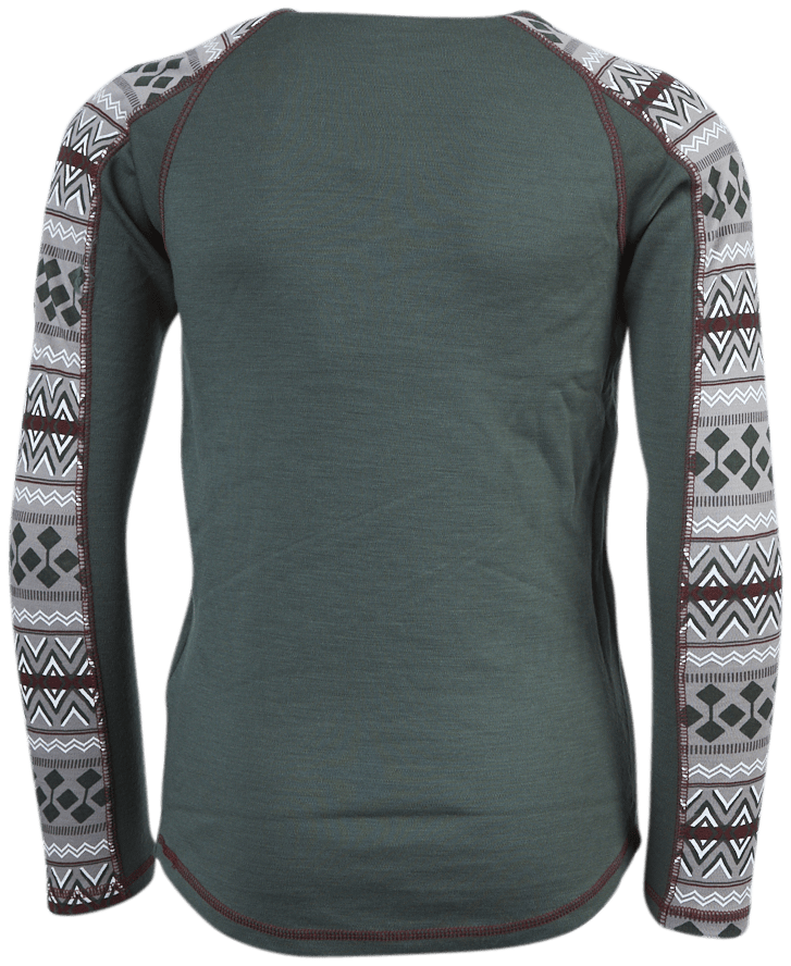 Willto Wool Ls Top Grey - Bild 3