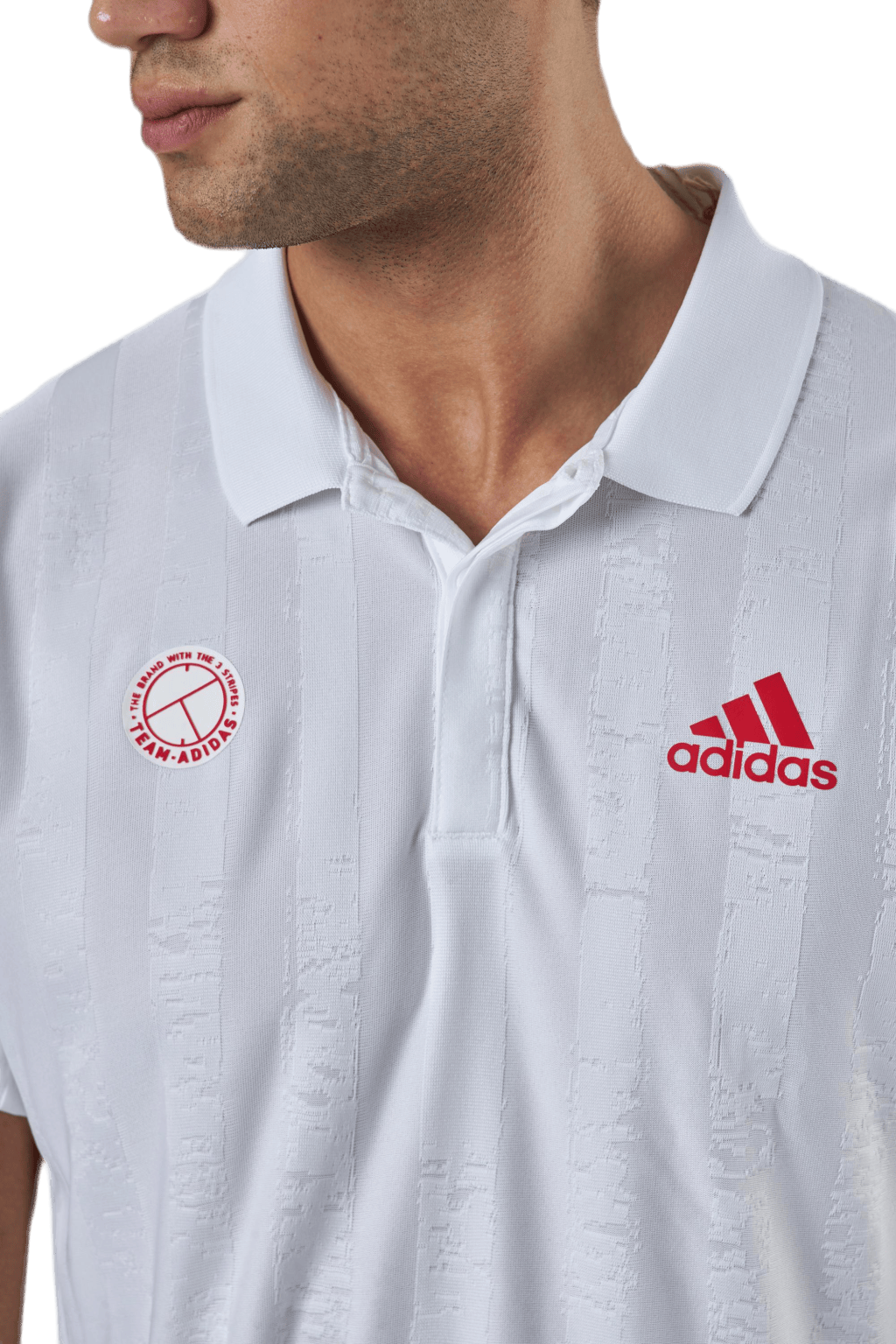 Freelift Polo Engineered White/Red - Bild 4