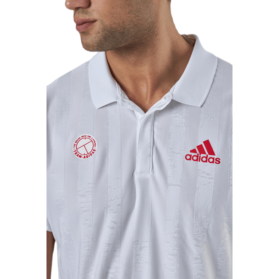 Freelift Polo Engineered White/Red - Bild 4