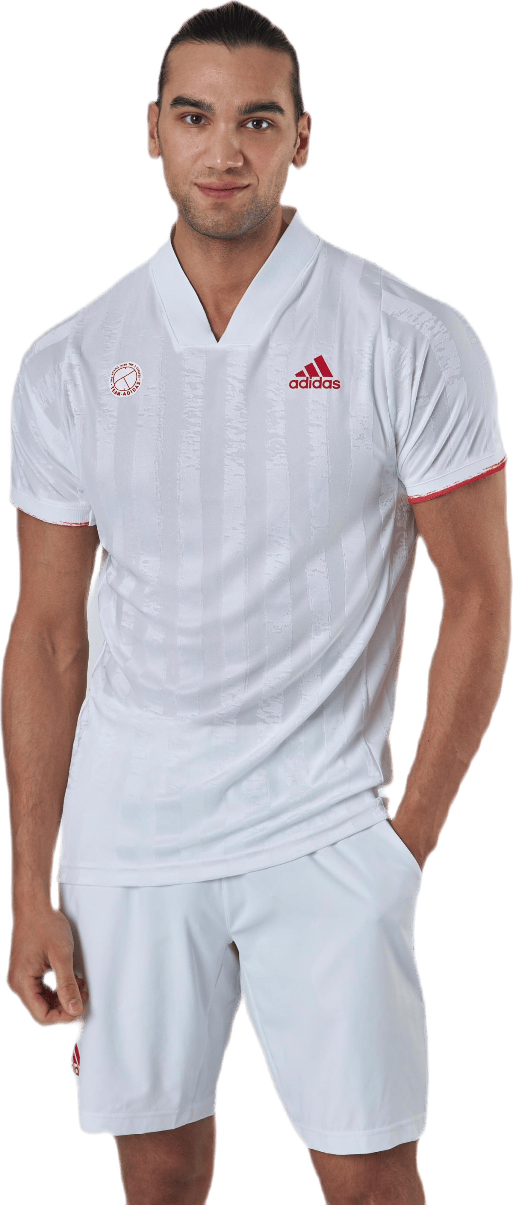 Freelift Tee Engineered White/Red