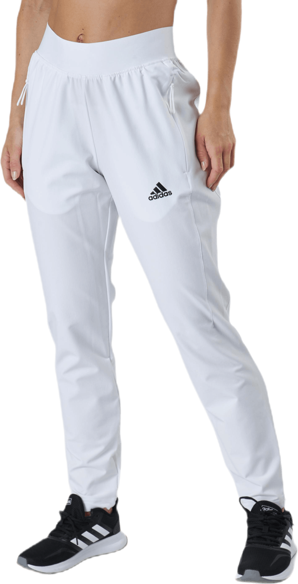 Tennis Pant Aeroready White/Black, Female, Kläder, Byxor, Tennis, Vit, L