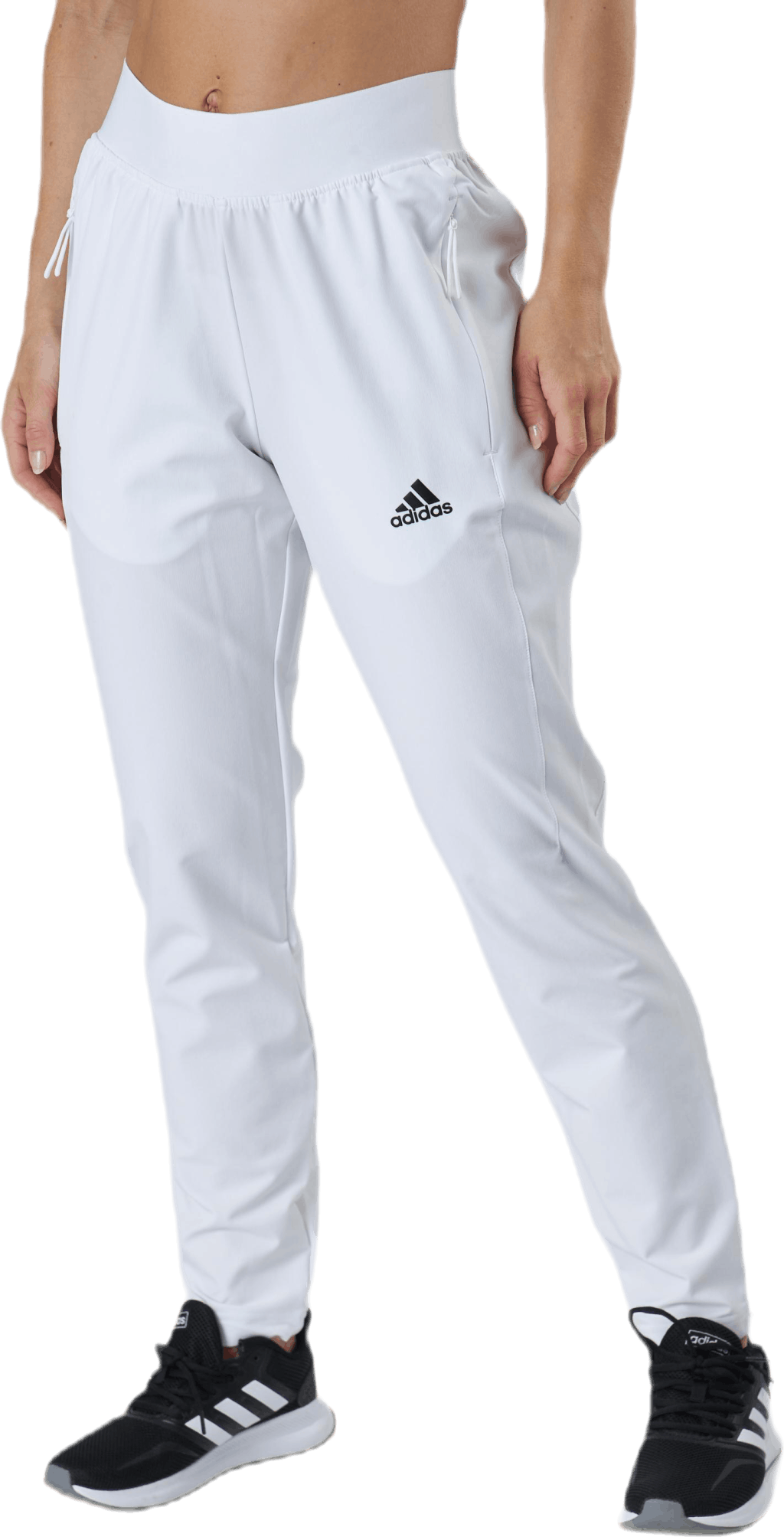 Tennis Pant Aeroready White/Black