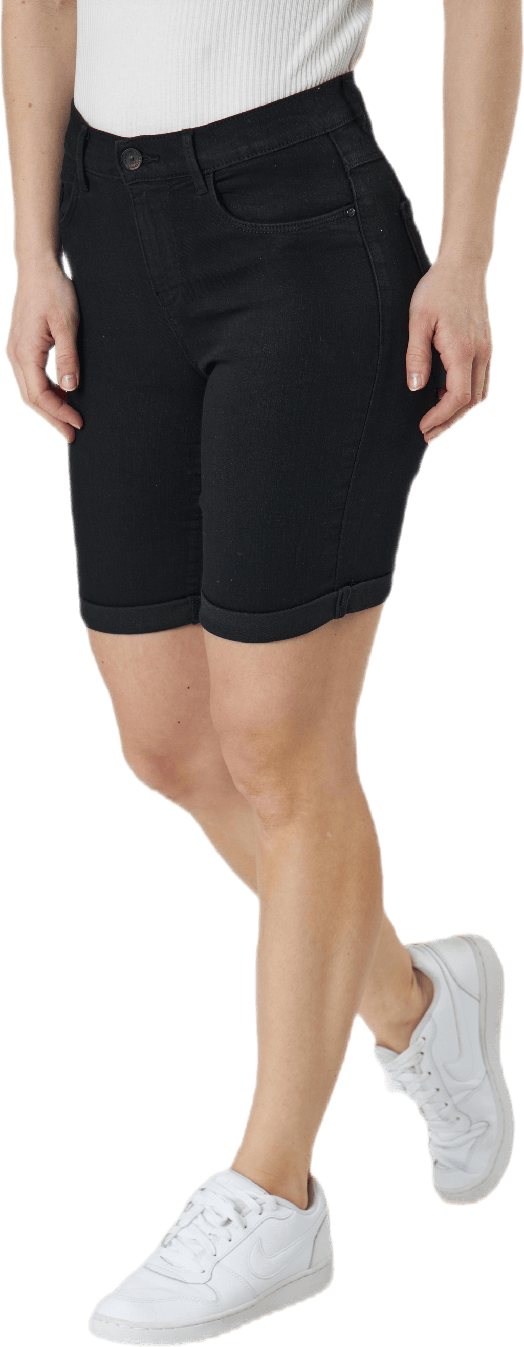 Rain Mid Long Shorts Black - Bild 2