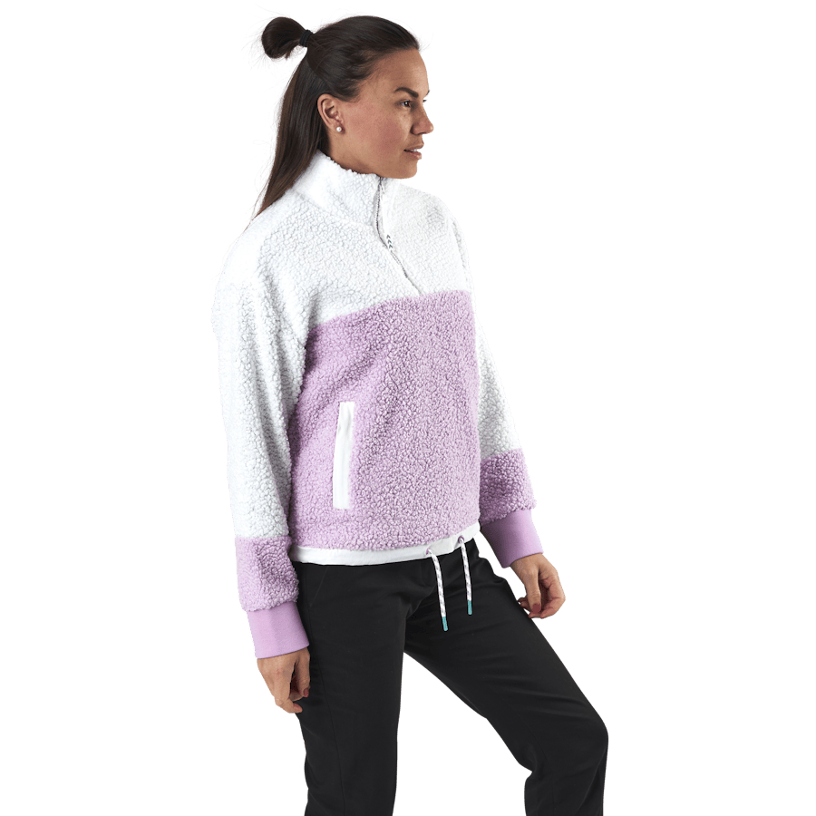 Larosa H/Z Sherpa Fleece Pink/White