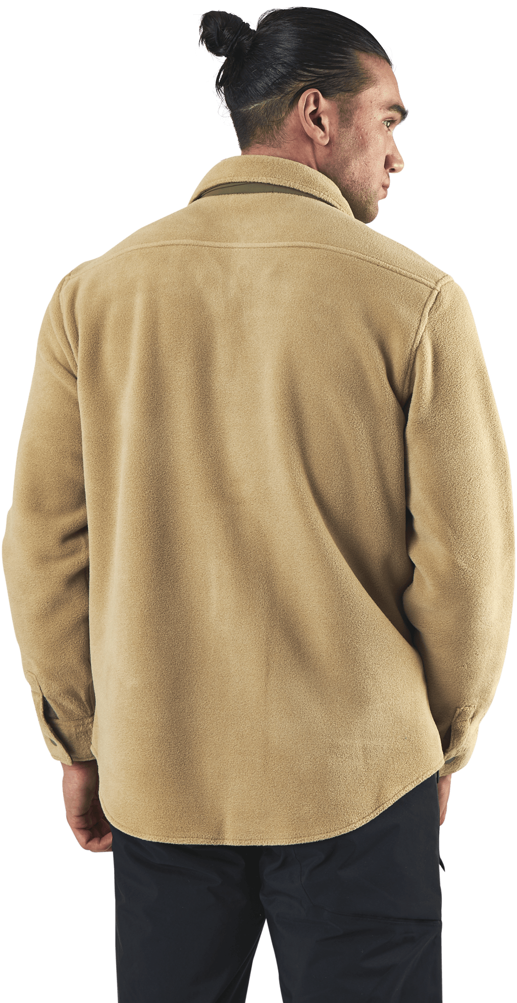 Heart Fleece Shirt Beige - Bild 3