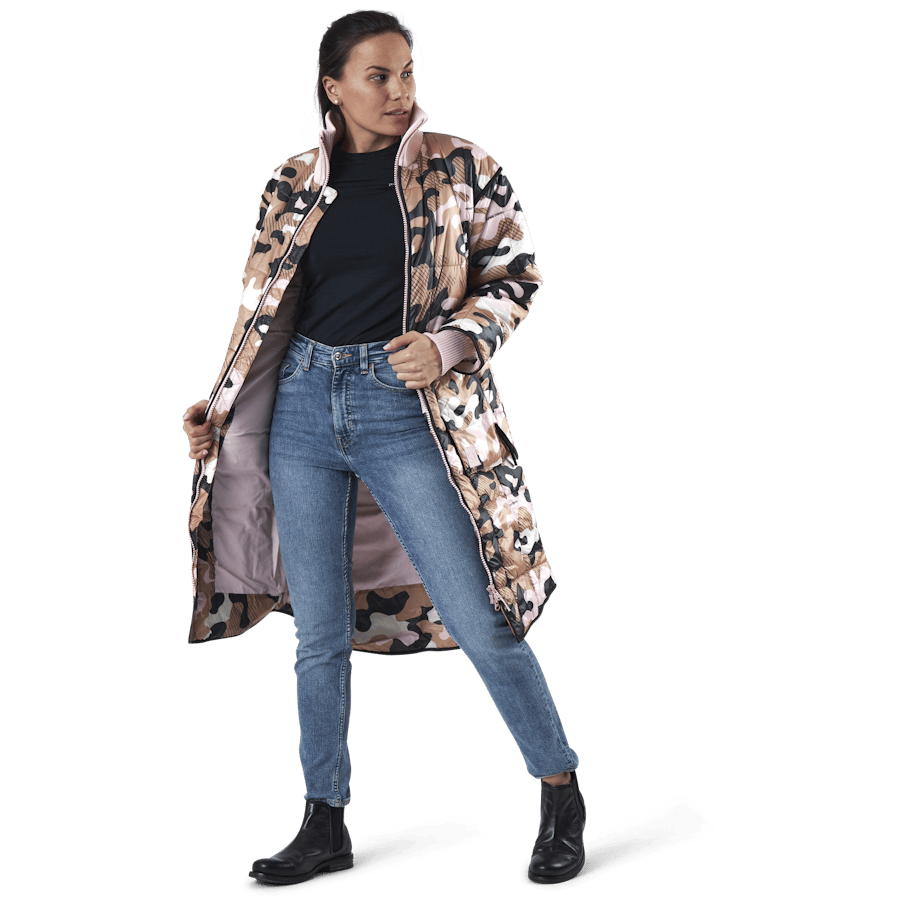 Nyre Parka Pink/Patterned - Bild 2