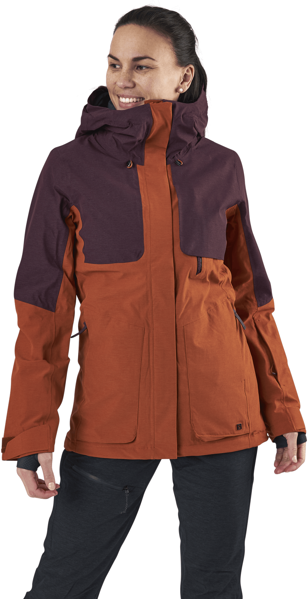 Proof Lt Insulated Jacket Orange/Purple, Female, Odevy, bundy, Alpské športy, Oranžová/Fialová, L