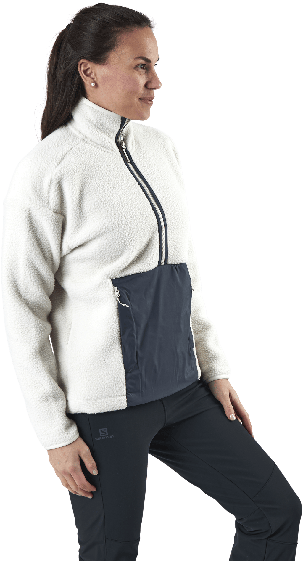 Snowshelter Teddy Half Zip White - Bild 5