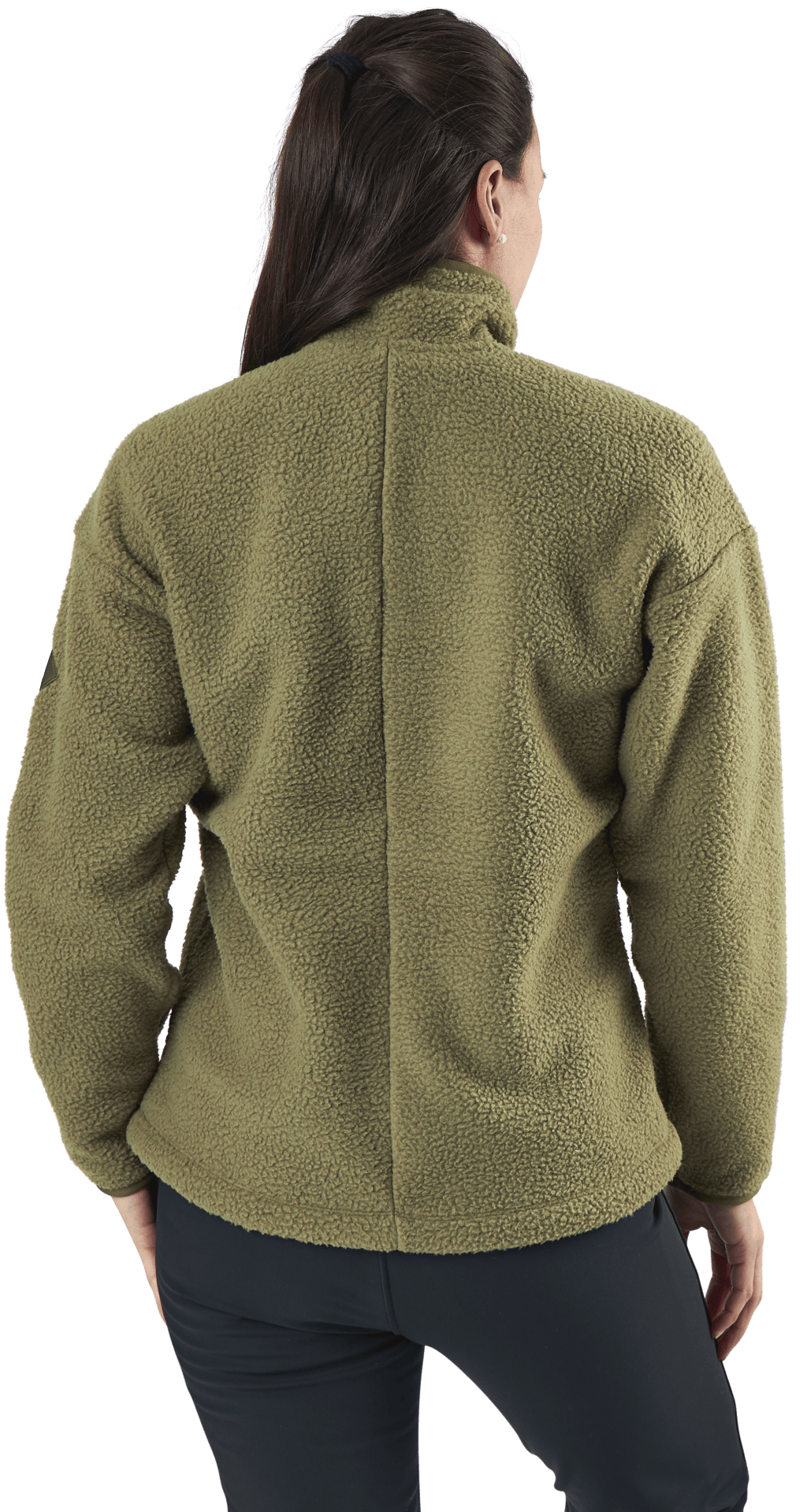 Snowshelter Teddy Half Zip Green