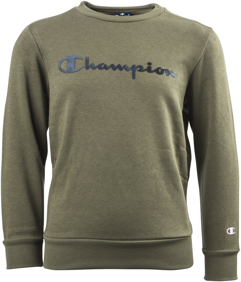Crewneck Sweatshirt Junior Green, Unisex, Vêtements, Chemises, Vert, S