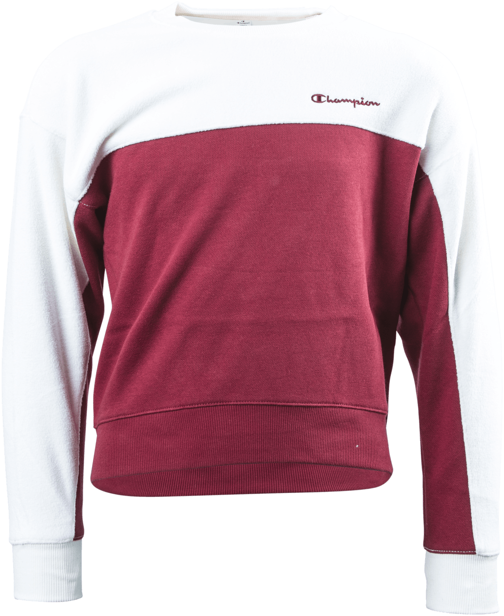 Crewneck Sweatshirt Jr Pink/White, Unisex, Apparels, Shirts, Pink/White, M