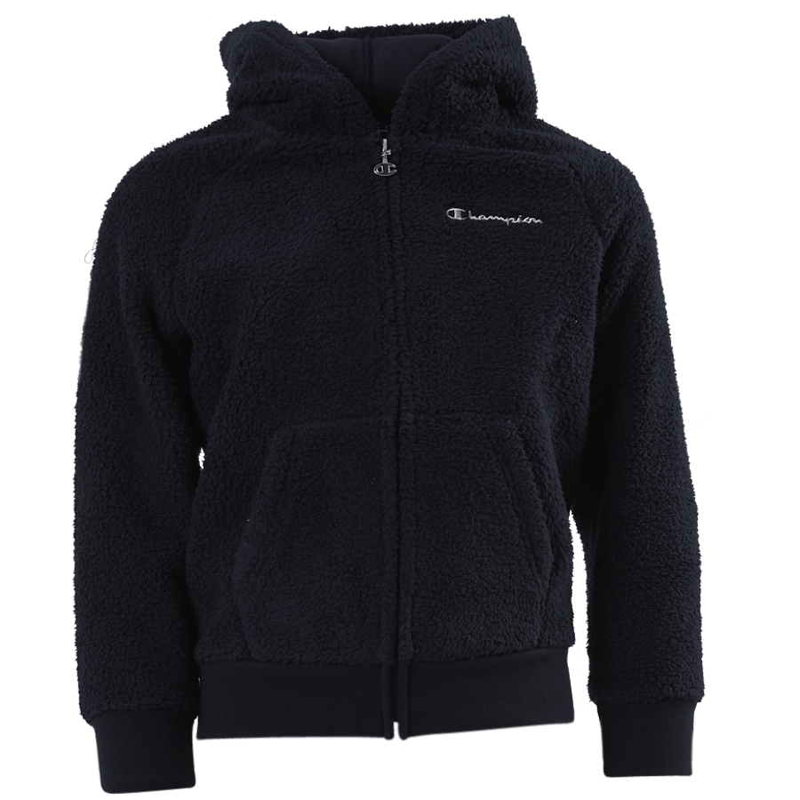 Hooded Full Zip Top Junior Blue