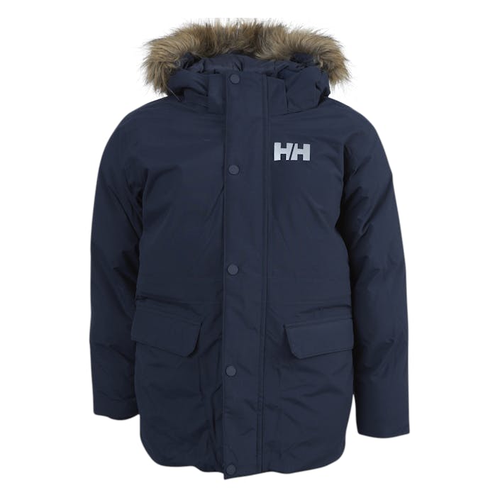Kids Olso Parka Blue, Unisex, Apparels, jackets, Blue, 134