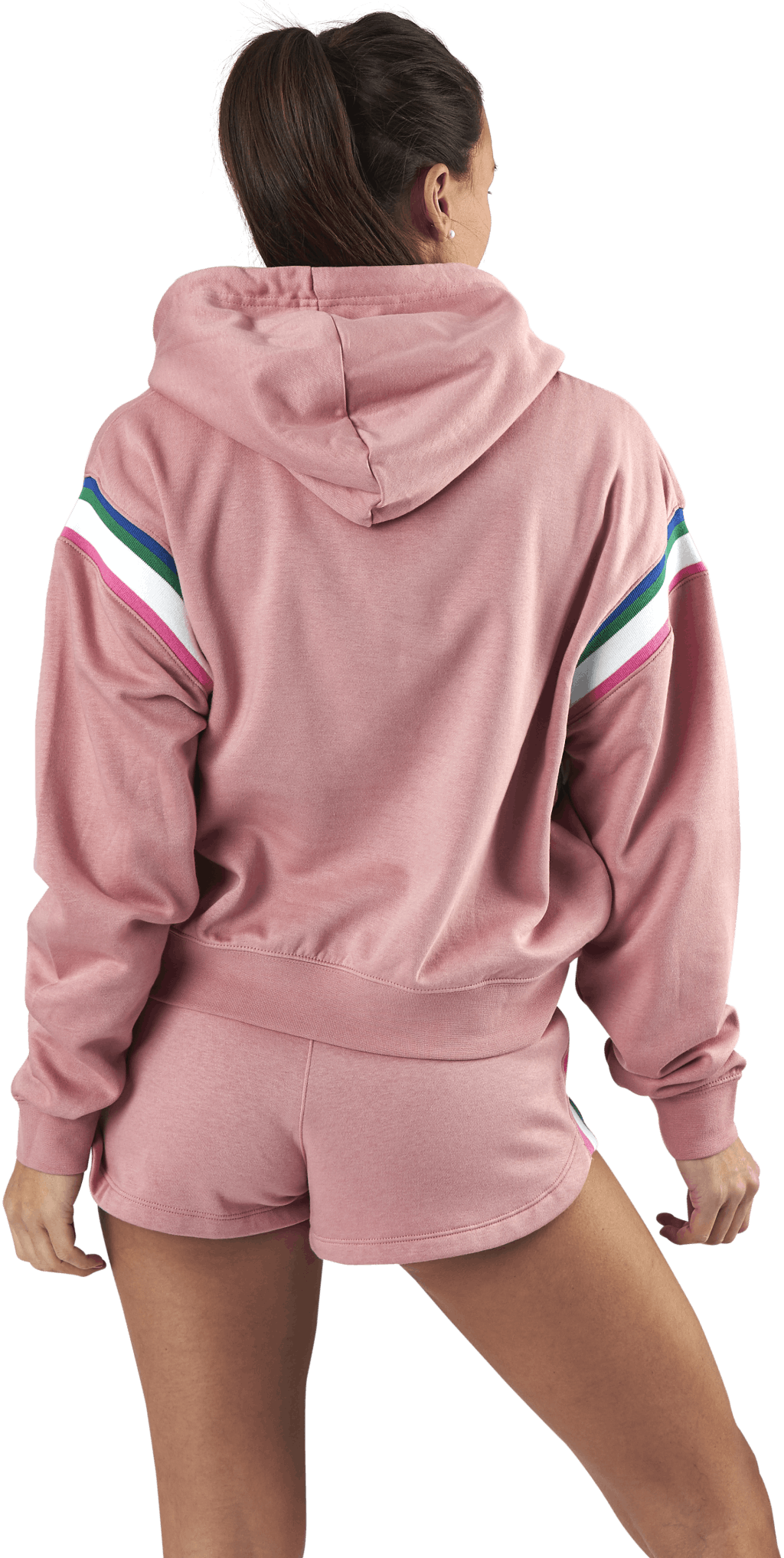 nike nsw hoodie rust pink