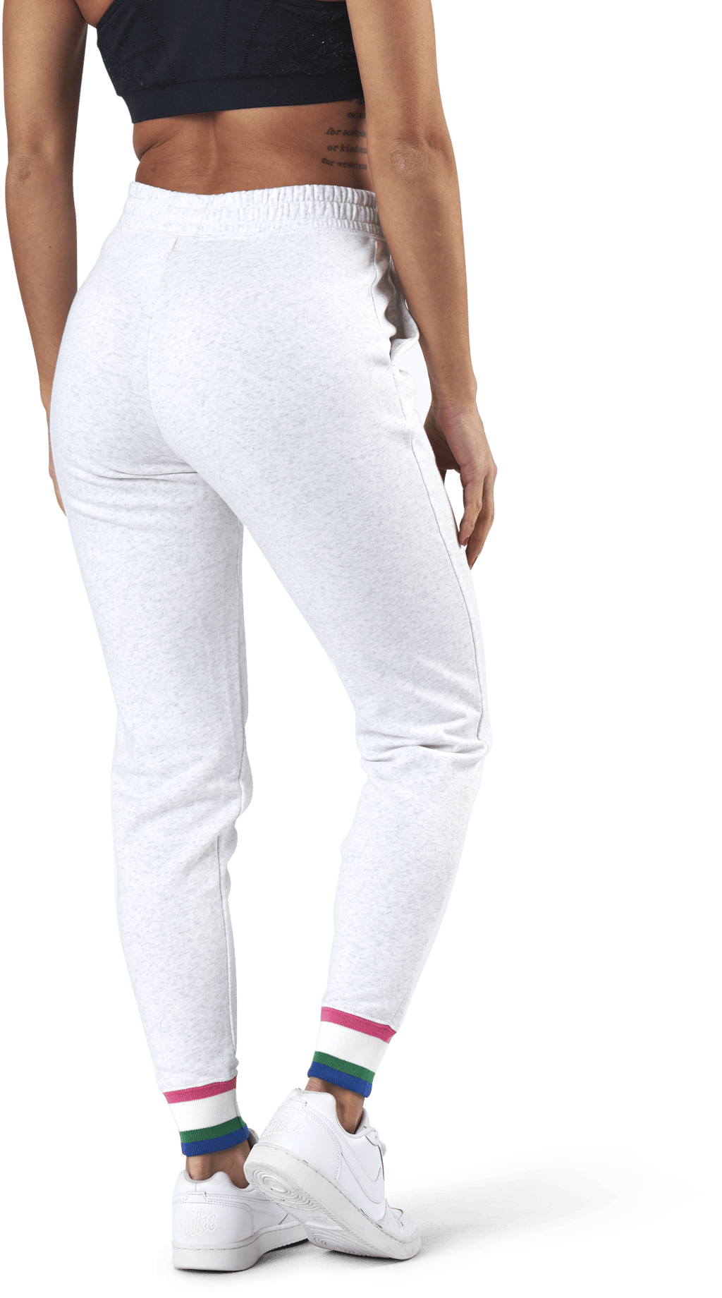 Nsw Hrtg Pant Flc Birch Heather/Black